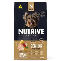 Imagem de Ração Seca Nutrive Select Frango E Arroz Para Cães Sênior Porte Pequeno - 10,1 Kg