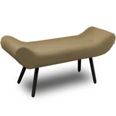 Imagem de Recamier Áustria 120 Cm Suede Camurça - D A Decor