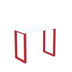 Imagem de Mesa Madeira 900x450mm M90/45p25tub Branco/Vermelho