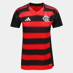 Imagem de Camisa Flamengo I 2025 Adidas - Feminina