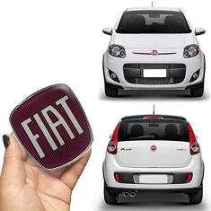 Imagem de Emblema Dianteiro E Traseiro Fiat Palio Sporting Resinado