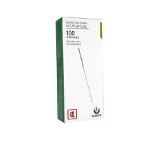 Imagem de Agulha Acupuntura 0,18x8mm cx 100 un Pcte - Lautz