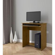 Imagem de Escrivaninha Pratica Para Computador Cor Malbec - Comprar Moveis Em Ca