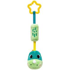 Imagem de Mobile para Berço Carrinho Sininho Buba Zoo Dino Verde +4m Brinquedo Sonoro Colorido