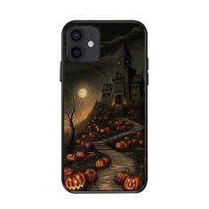 Imagem de Capa para iPhone 14 Pro Max preta Halloween padrão abóbora capa fina para telefone compatível com iPhone 12 13 11 Pro Max Mini XS X XR 6 7 8 14 Plus SE2 capa (iPhone6/6s, cor 14)