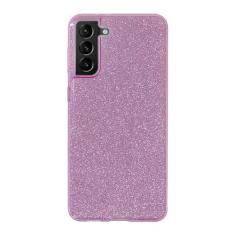 Imagem de Capa com glitter premium para Samsung Galaxy S21 Ultra S23 S22 S20 FE S10 E S9 Plus A51 A71 A52 A72 A50 A70 A21S A40 A53 Capa de telefone, roxa, para S23 Plus