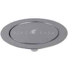 Imagem de Ralo Click Up Redondo para Chão 10 Cm Inox