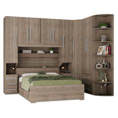 Imagem de Dormitório De Casal Sem Cama 1219S Castanho