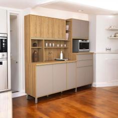 Imagem de Cozinha Compacta 10 Portas Jasmim Freijó e Connect