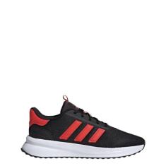 Imagem de adidas Tênis masculino X_PLR Path, Preto/vermelho brilhante/branco, 42