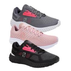 Imagem de Kit 3 ParesTênis Feminino Academia Esportivo Corrida Super Leve-Feminino