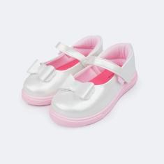 Imagem de Tênis Infantil Pampili Yumi Mary Jane Laço Menina-Feminino