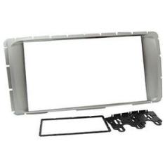 Imagem de Moldura 2din Toyota Hilux 2012 2013 Srv 2012 Prata