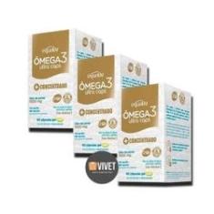 Imagem de 3x Ômega 3-1000mg-60caps. Epa-720 Dha-480 Selo Ifos-Equaliv