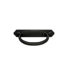 Imagem de Puxador Rustico Preto Para Moveis Puxador Alça Gaveta Kit 6 Unid