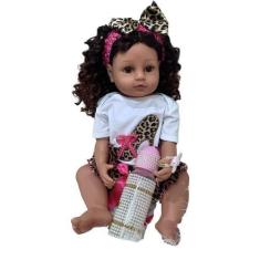 Imagem de Boneca Bebe Reborn 100% Silicone 55 Cm Dandara - PRO BABY