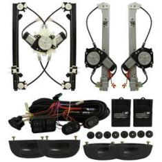 Imagem de Kit Vidro Elétrico Fiat Nova Strada 2020 2021 4 Portas Completo Dianteiro e Traseiro Se...
