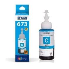 Imagem de Refil De Tinta Original Epson 673 Ciano