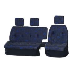 Imagem de Sofá Cama Banco Completo Mercedes 1618 Hpn Com Abertura Azul - Pampa