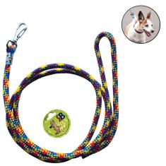 Imagem de Guia Corda para Cachorros Grande Corda para Cães 8mmx1,5 metros - RB Pet