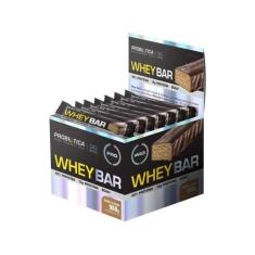 Imagem de Barra De Proteína Probiótica Whey Bar  - Cookies And Cream Ligth 24 Un