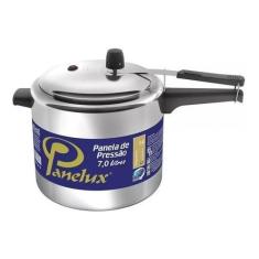 Imagem de Panela De Pressão Polida 7 Litros Panelux Alumínio Classic