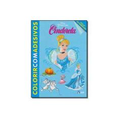 Imagem de Cinderela - Coleção Disney Colorir com Adesivos - Jefferson Ferreira - 9788533939295