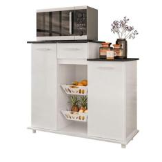 Imagem de Balcao Multiuso Bianca Branco/branco Nicioli