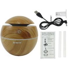 Imagem de Umidificador Difusor Aromatizador De Ambientes Usb 130ml Ultrassonico