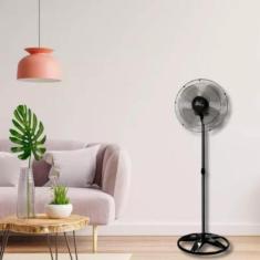 Imagem de Ventilador Oscilante De Coluna Premium 50cm Biv Grade Aço Venti Delta