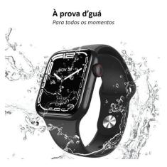 Imagem de Relogio Smartwatch W28 Pro Preto Nfc Serie 8 Original - Alzza