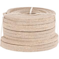 Imagem de Gaxeta quadrada ensebada 1/4" 75m 5,0kg para vedação - Vonder