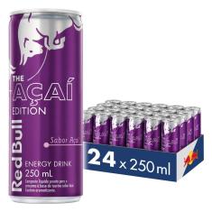 Imagem de Energético Red Bull Energy Drink, Açaí, 250 Ml (24 Latas)