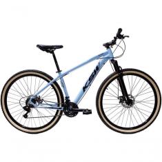 Imagem de Bicicleta Aro 29 Ksw Xlt 24v Freio A Disco Suspensão Mountain Bike Alumínio - Azul Tam.19