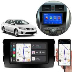 Imagem de Kit Multimídia Mp5 Corolla 2009-2014 7 Pol Carplay Android-Auto + Câme