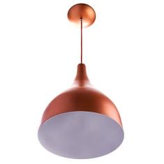 Imagem de Lustre Pd Gota Pequena Alumínio 21cm Soquete E-27 Cobre