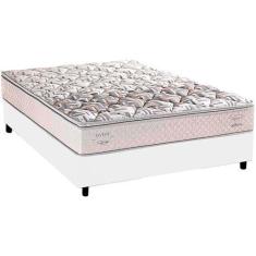 Imagem de Cama Box Casal + Colchão Ortopédico Herval Ag65 Ergoplus C1604 138X188