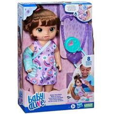 Imagem de Boneca Baby Alive Dia De Cuidar Da Bella Roxa Hasbro F7536