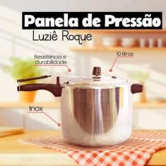 Imagem de Panela De Pressão Roque 10 Litros Inox