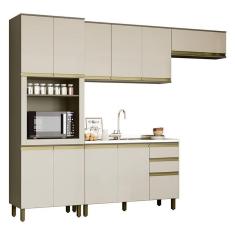 Imagem de Cozinha Completa 4 Peças Connect com Torre Quente 1 Forno - Móveis Henn 