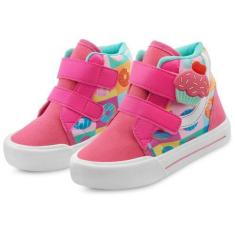 Imagem de Tênis Infantil Menina Casual Feminino Escolar Leve Cupcake Mz Shoes, P
