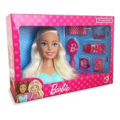 Imagem de Barbie Boneca De Pentear Styling Head Com Acessórios Pupee