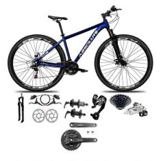 Imagem de Bicicleta Aro 29 Absolute Nero 5 Câmbios 27v Shimano Altus Freios Hidráulicos - Azul Tam.17