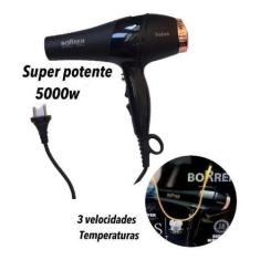Imagem de Secador Cabelo Borren Profissional 5000w Salon Cool Shot 110v - CONNEC