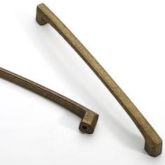 Imagem de Asidrama Pacote com 10 puxadores de armário de cozinha de latão antigo de 7 polegadas (177 mm), puxadores retrô vintage de armário de cozinha para puxadores de gaveta de armário