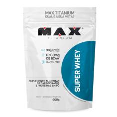 Imagem de Super Whey Protein Max Titanium Refil 900G - Baunilha