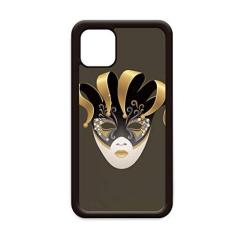 Imagem de Capa Golden Head Happy Carnival of Venice para iPhone 12 Pro Max para Apple Mini Mobile Case