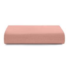 Imagem de Lençol com Elástico Solteiro Altenburg Malha Fio Penteado 100% Algodão - Rosa