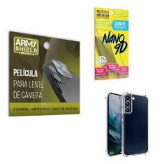 Imagem de Película de Camêra Samsung S23 Com Película de Cerâmica 9D e Capinha A