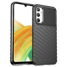 Imagem de Capas para SamsungGalaxy A34 5G.Caso básico,Botão de pressão flexível / 360 ° Proteção completa,Sensação arenácea